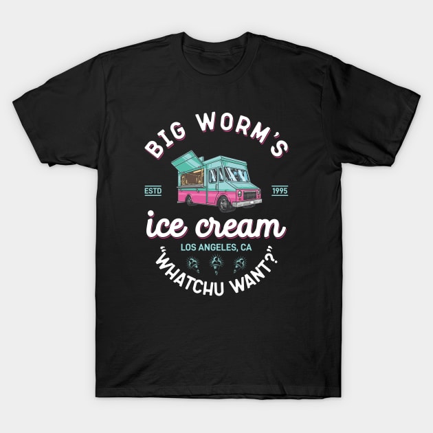 Big worm's ice cream - Friday Movie T-Shirt by idjie